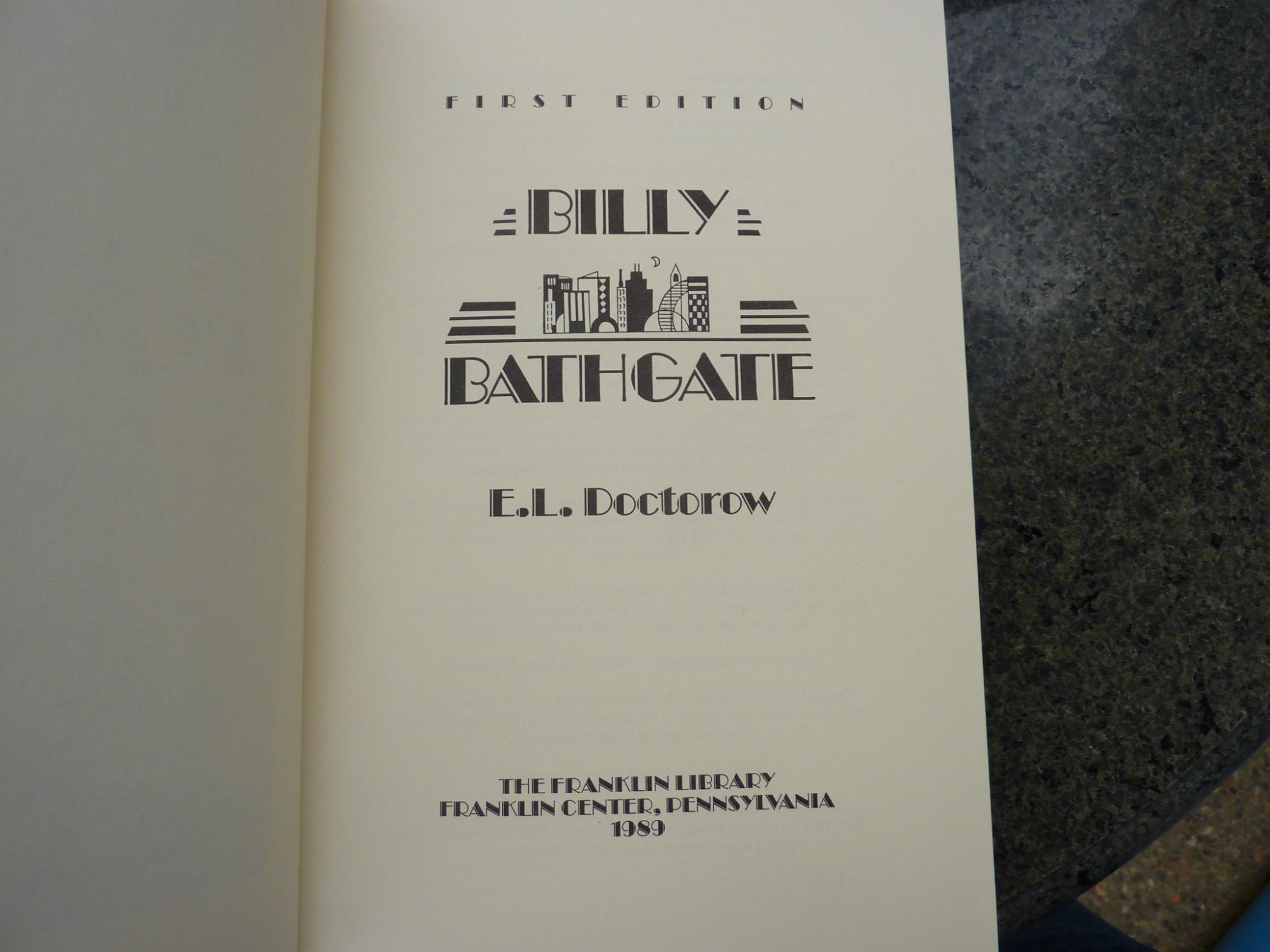 billy bathgate book billy bathgate book