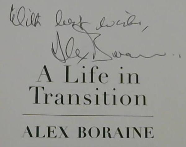 A Life in Transition - Boraine, Alex; Tutu, Archbishop Desmond [Foreword]