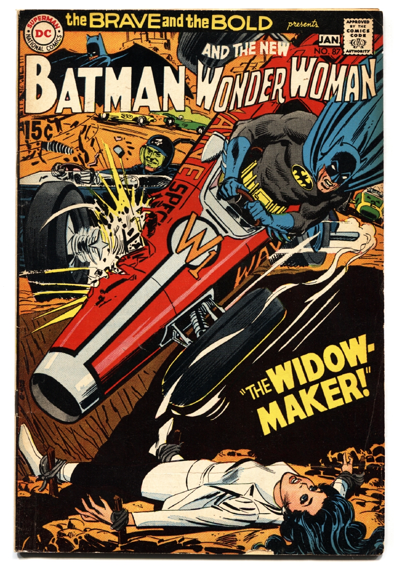 Brave And The Bold #87 1969 Batman Wonder Woman Widow Maker: (1969) Comic |  DTA Collectibles