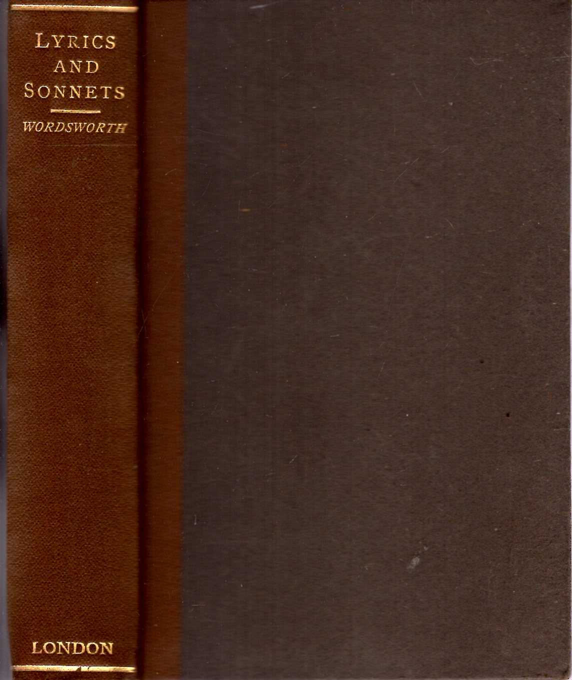 Lyrics and Sonnets of Wordsworth by Wordsworth, William