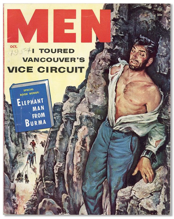 Men Magazine Vol 3 No 10 October 1954 Cover Story I Toured