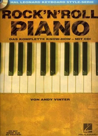 Rock'n'Roll Piano, m. Audio-CD : Das komplette Know-How. CD: Mehr als 80 Tracks - Andy Vinter