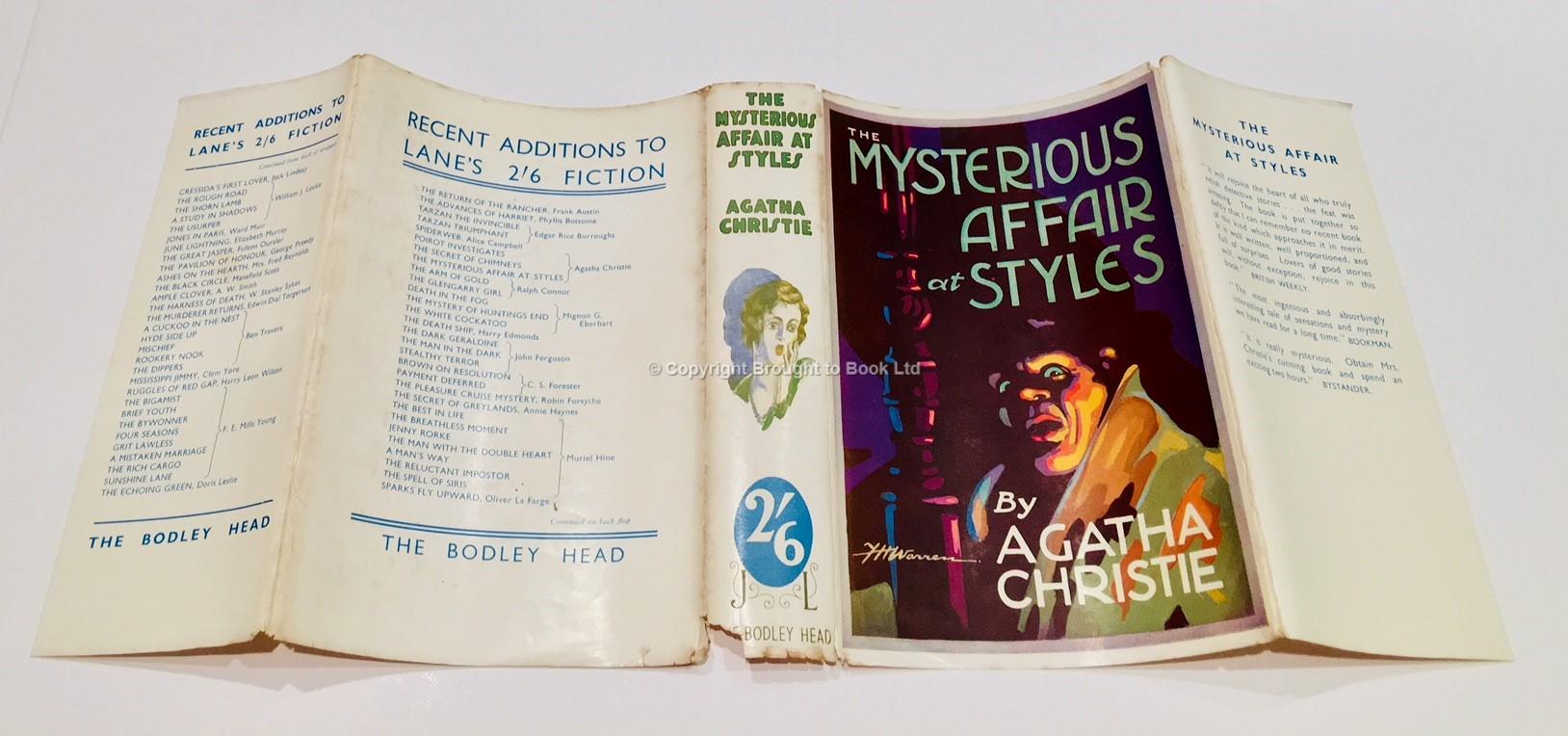 The Mysterious Affair At Styles By Agatha Christie Fine