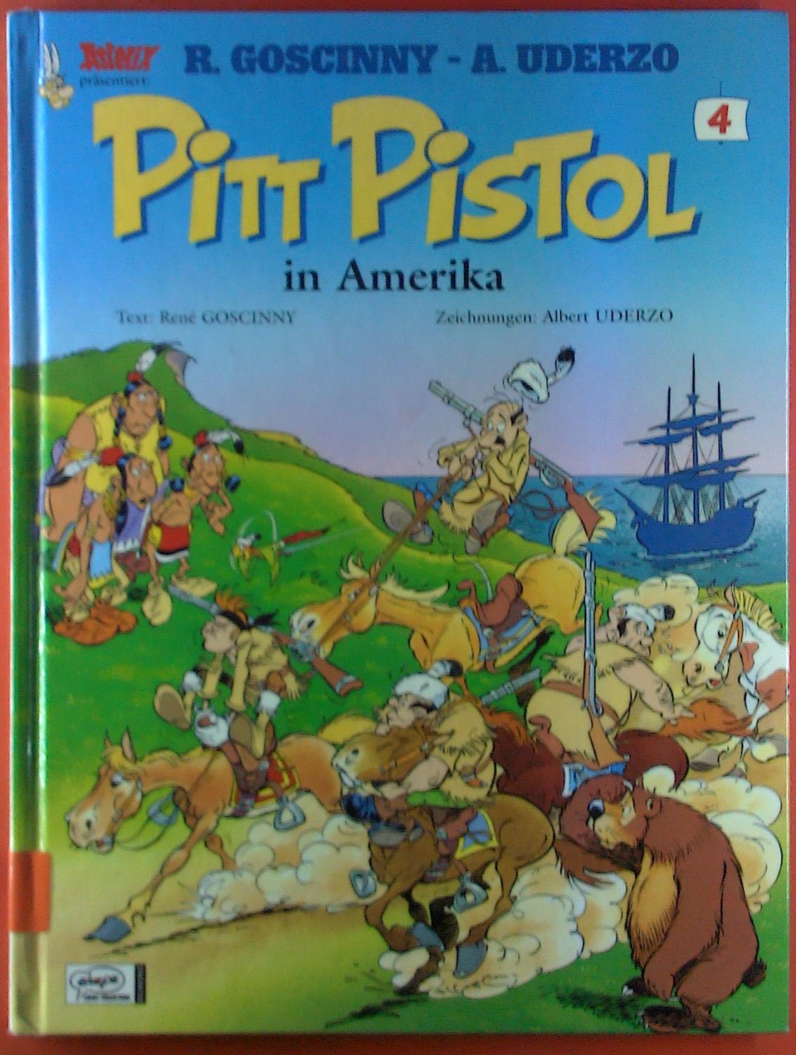 Pitt Pistol in Amerika. Comic - R. Goscinny, A. Uderzo