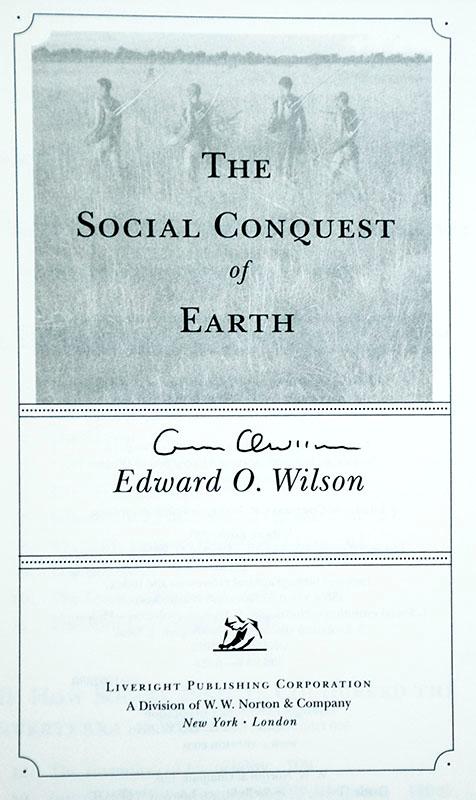 the social conquest of earth by edward o wilson the social conquest of earth by edward o wilson
