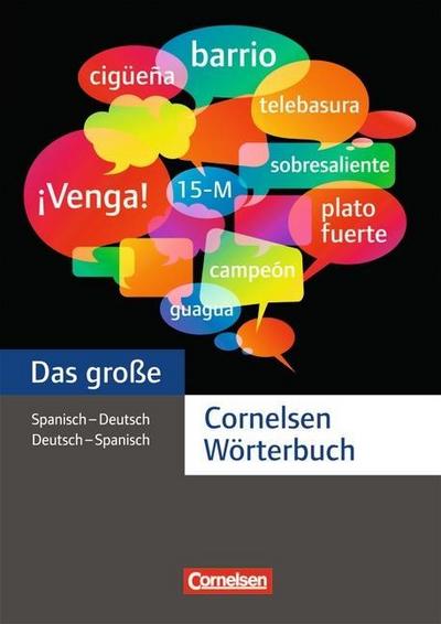 Das große Cornelsen Wörterbuch: Spanisch-Deutsch/Deutsch-Spanisch: Wörterbuch