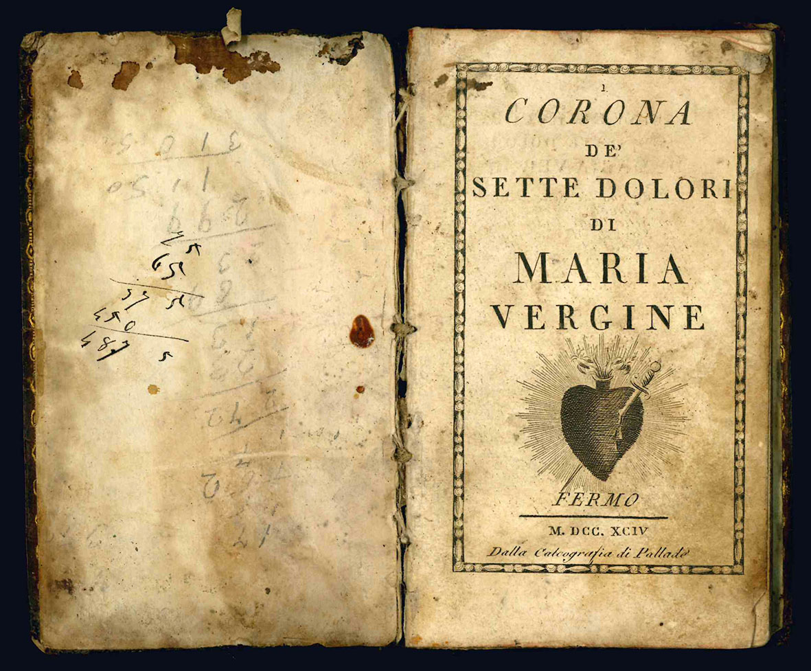 Corona Dei Sette Dolori Di Maria Corona de' sette dolori di Maria Vergine. von CHIESA CATTOLICA: Molto