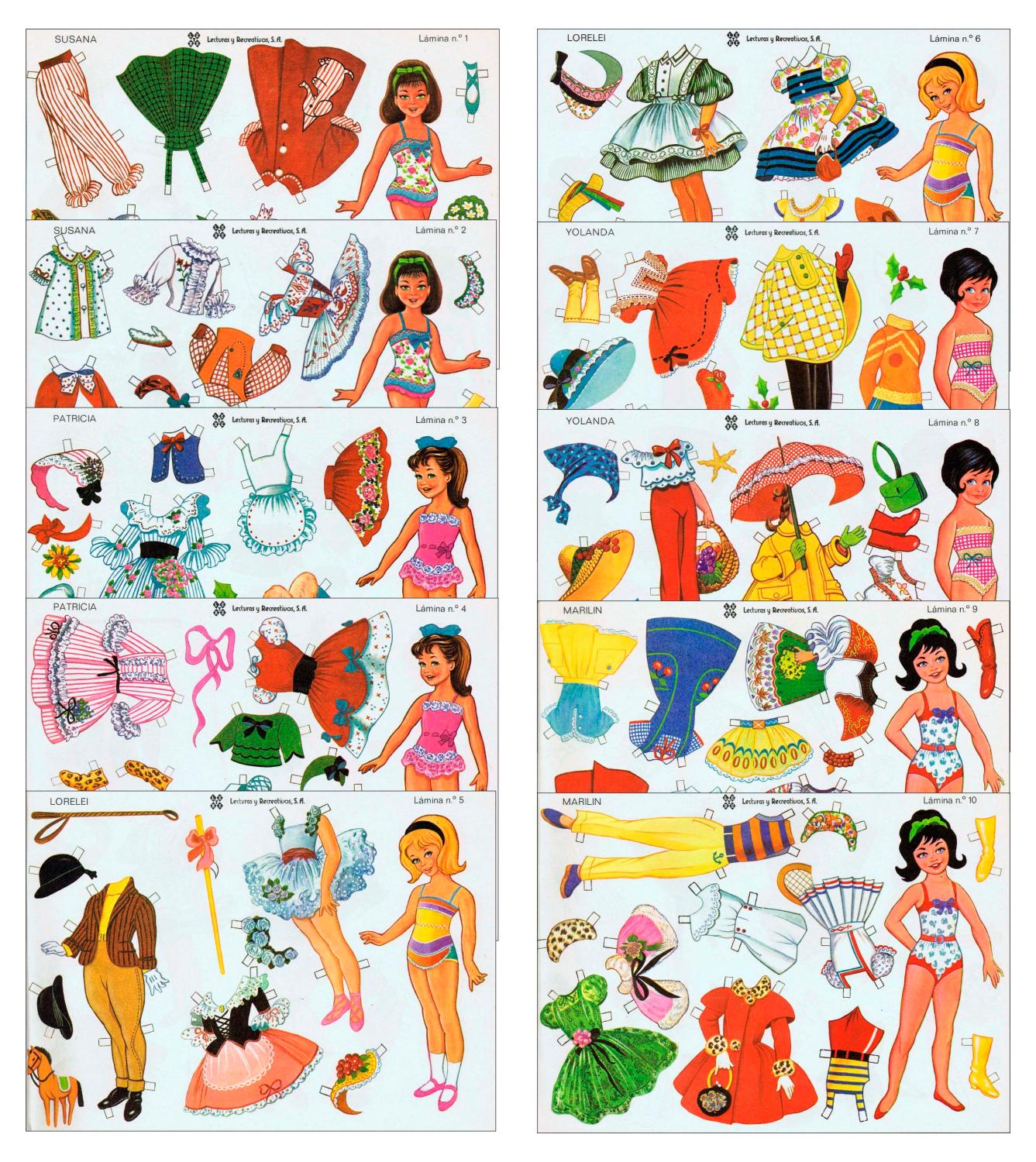 Barbie recortable new arrivals
