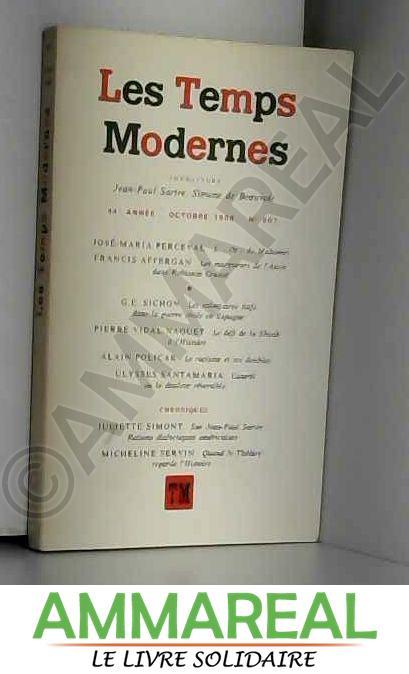 Les temps modernes 507 (octobre 1988) - Collectif