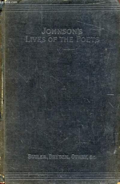LIVES OF THE ENGLISH POETS - JOHNSON Samuel