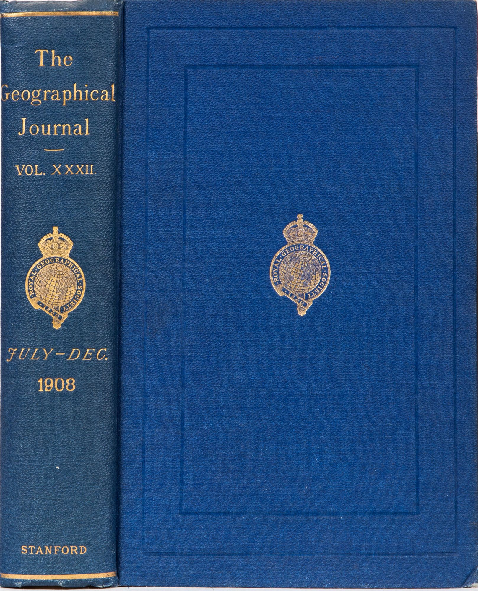 The Geographical Journal by Royal Geographical Society VG+ Hardcover