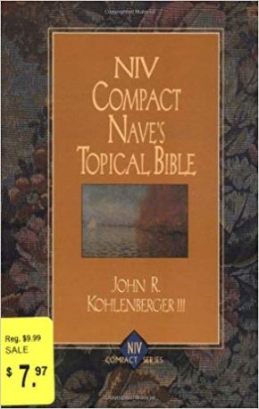 NIV Compact Nave's Topical Bible - Kohlenberger III, John R.