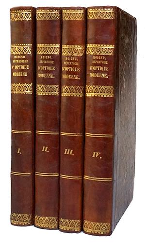 Répertoire d'optique moderne ou analyse complète des travaux modernes relatifs aux phénomènes de la lumière - MOIGNO (abbé)