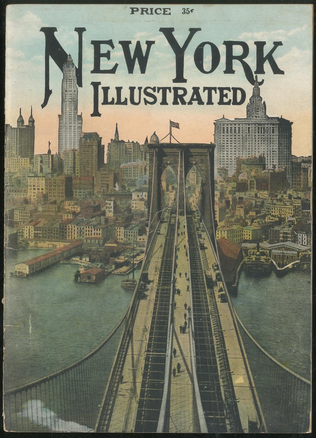 New York Illustrated by (SHISKO, H. & A.): Very Good Softcover (1915 ...