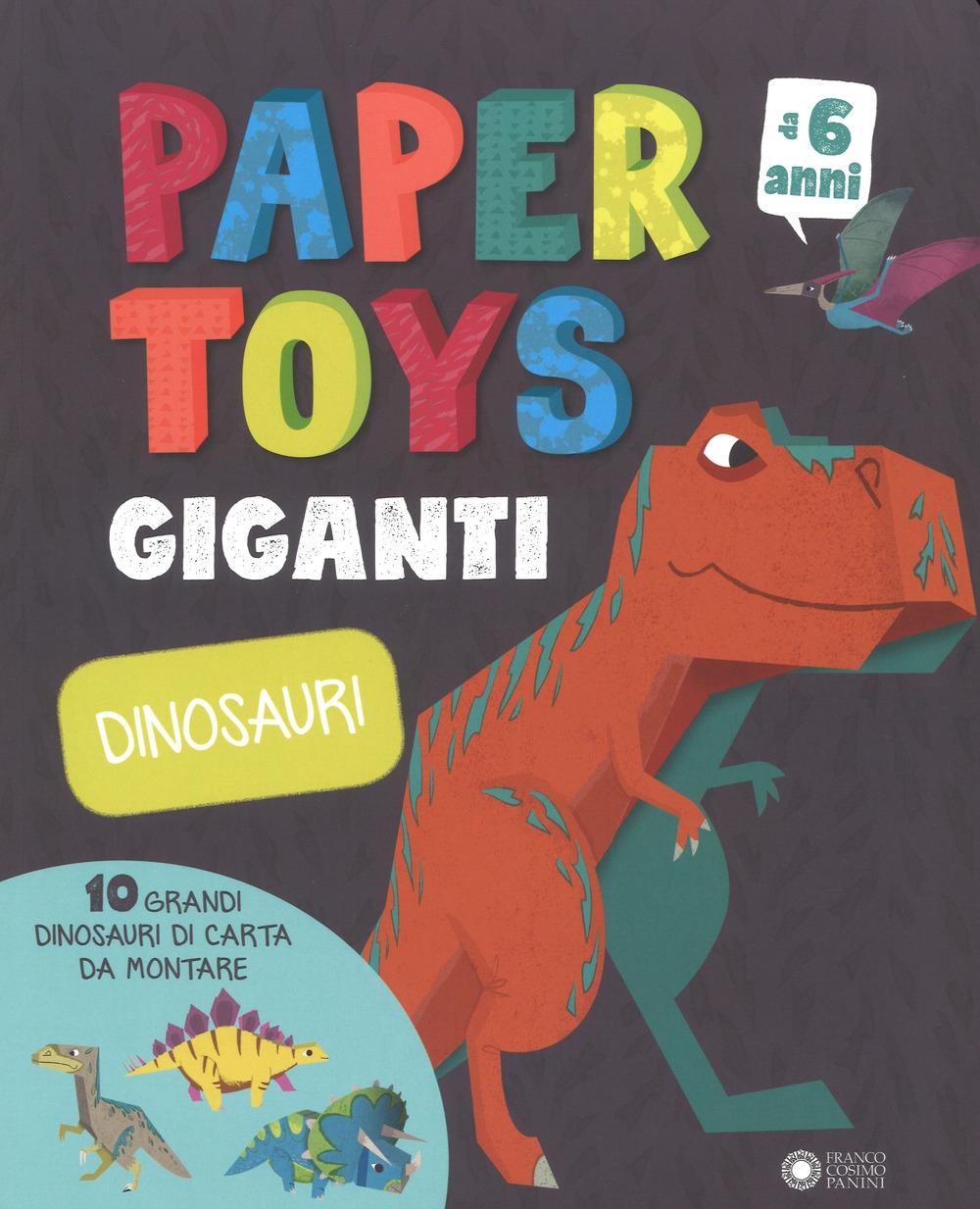 Dinosauri. Paper toys giganti. Con gadget - Le Saint Jonas; Peskimo
