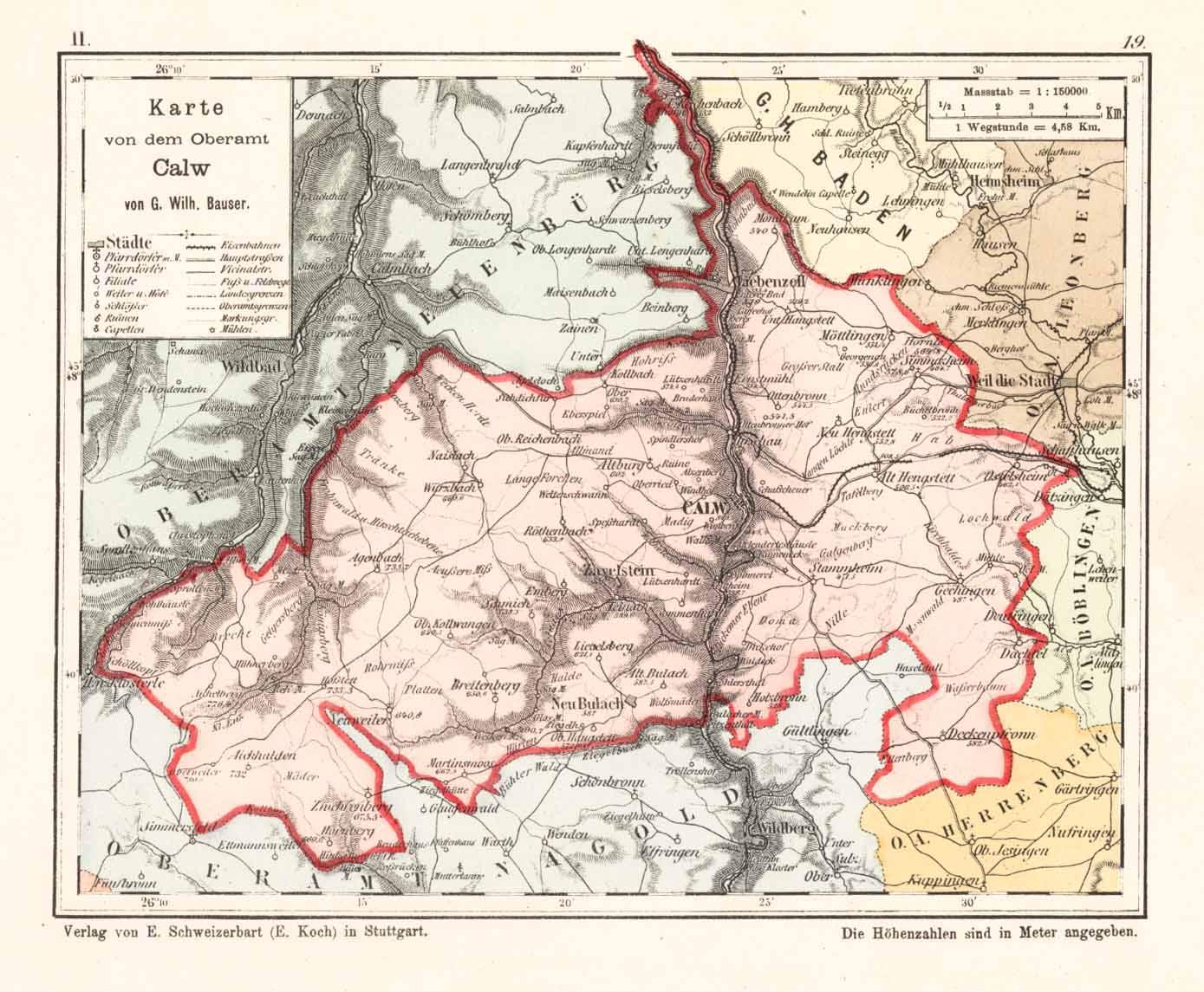 calw karte - ZVAB