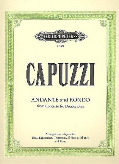 capuzzi andante and rondo tuba capuzzi andante and rondo tuba