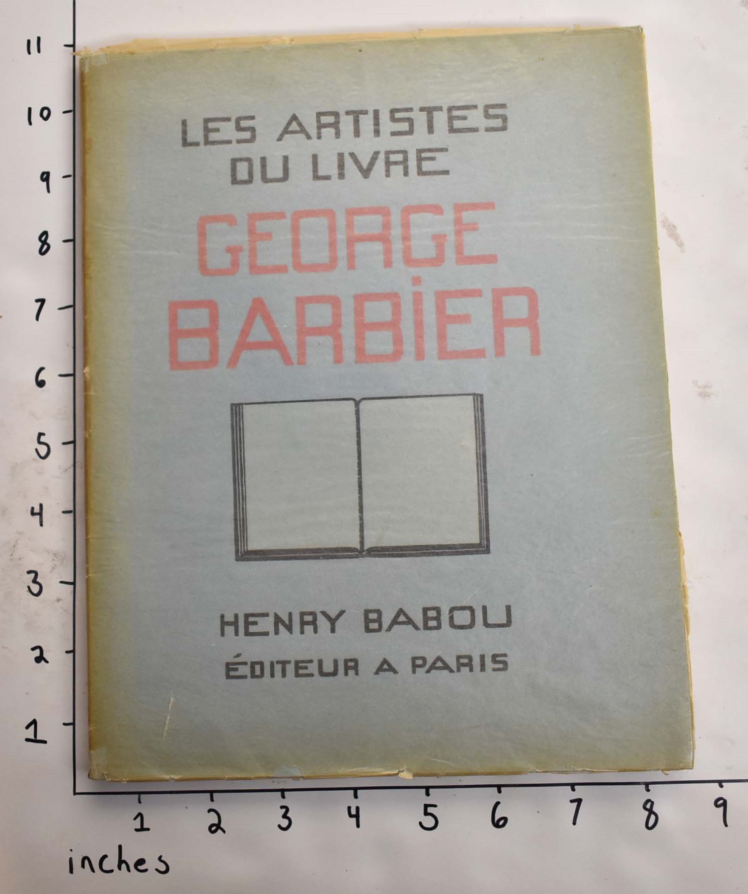 George Barbier (Les Artistes du Livre, 10) de Vaudoyer, Jean-Louis and ...