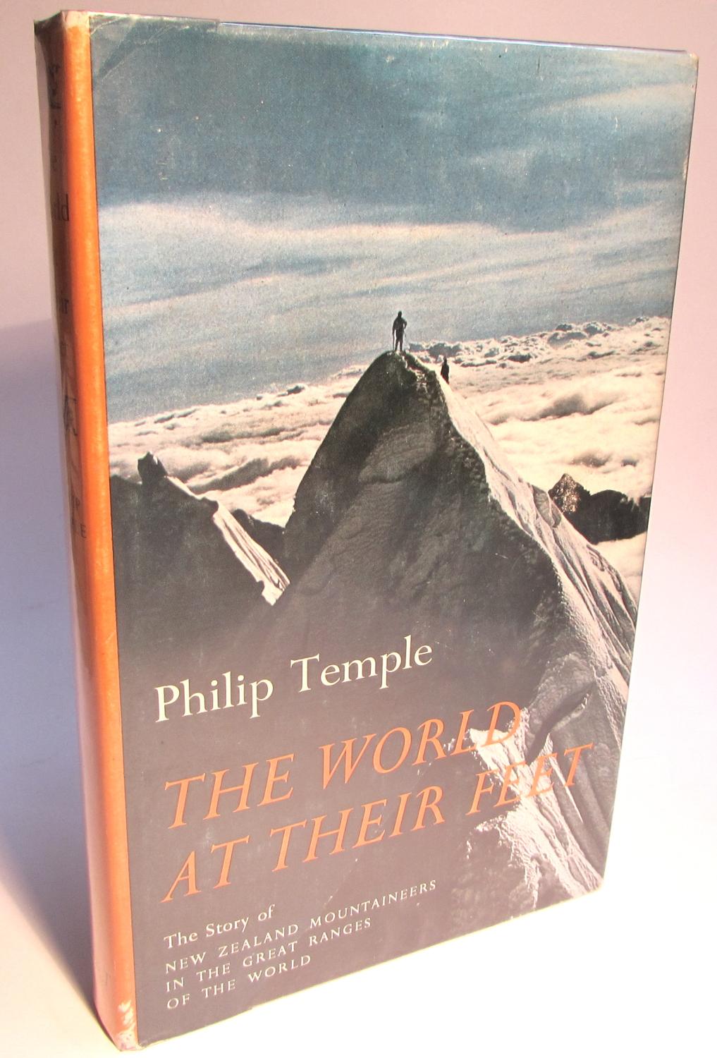 THE WORLD AT THEIR FEET by Temple, Philip: Very Good Hardcover (1969