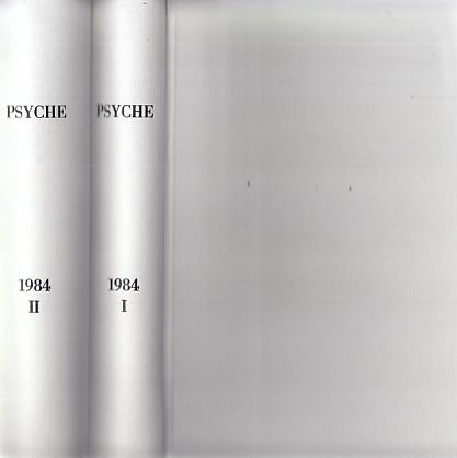 (2 BÄNDE) Psyche. Jahrgang 1984. I und II. Zeitschrift für Psychoanalyse und ihre Anwendungen. - Mitscherlich-Nielsen, Margarete (Hrsg.) u.a.