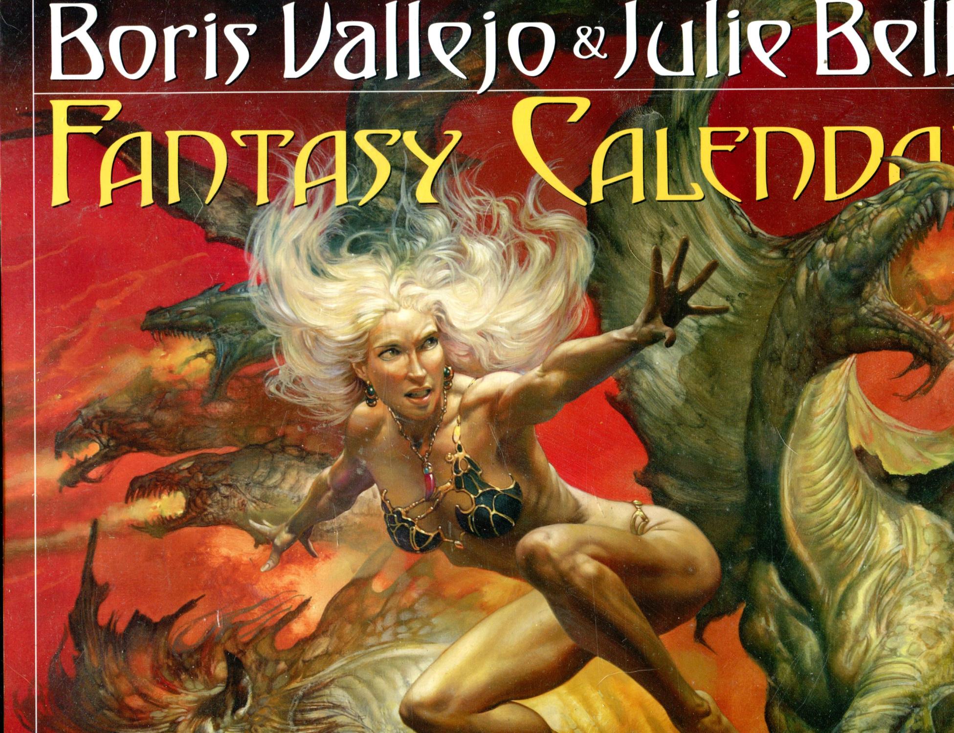 2011 Boris Vallejo &amp; Julie Bell&#39;s Fantasy Calendar by Boris Vallejo and  Julie Bell: (2010) Magazine&amp;nbsp;/&amp;nbsp;Periodical | Centurybookstwo