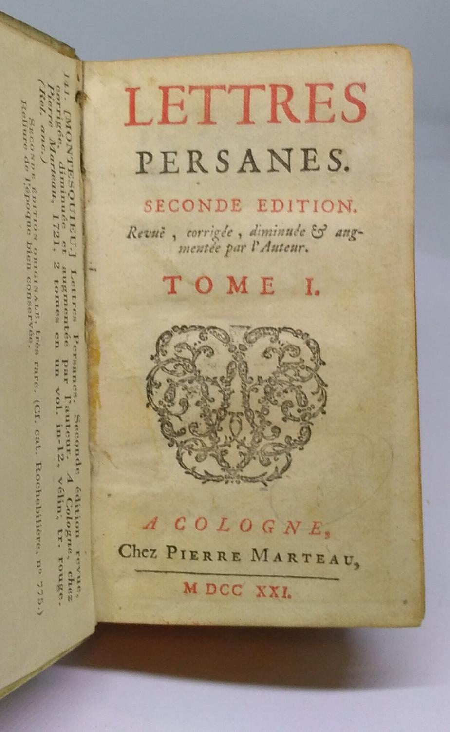lettre persane montesquieu
