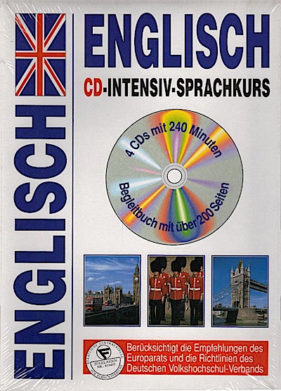 Englisch CD-Intensiv-Sprachkurs (Begleitbuch und 4 CDs). - Antony J Peck