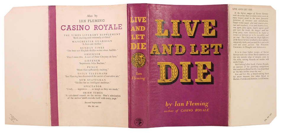 live and let die ian fleming book live and let die ian fleming book