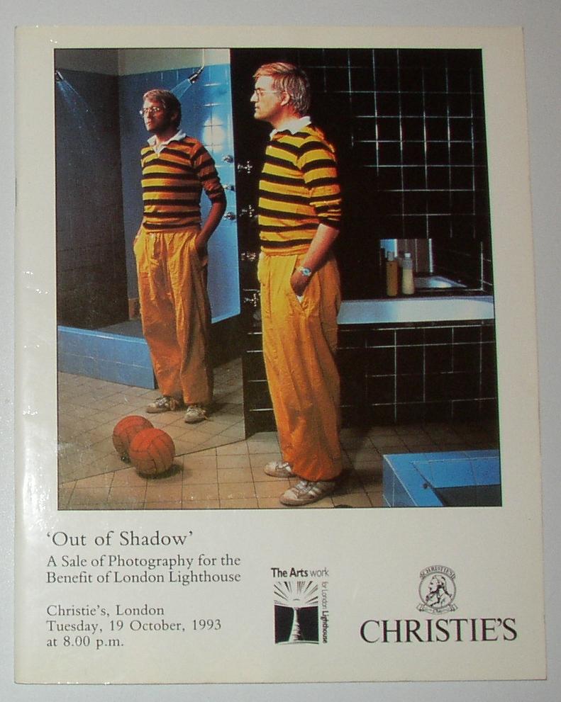Out of Shadow - A Sale of Photography for the Benefit of London Lighthouse (Christies, London 19 October 1993) CHRISTIES, Auction Catalogue (with ful