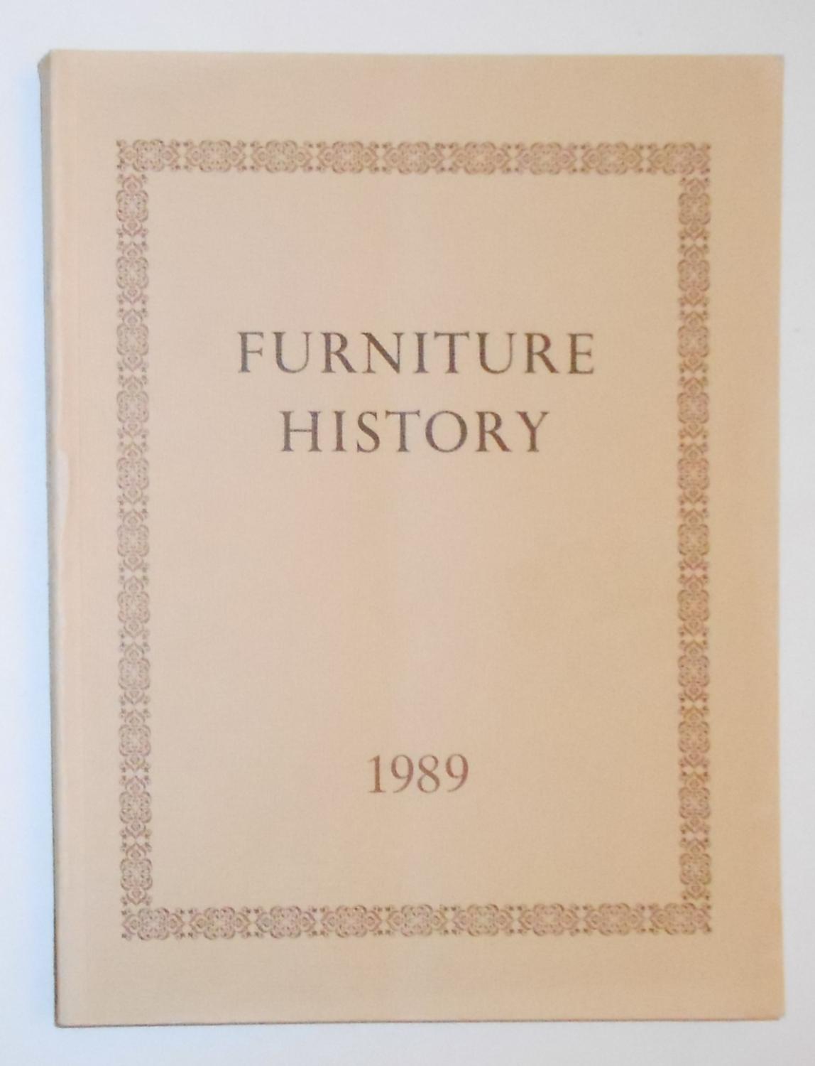 Furniture History - The Journal of the Furniture History Society Volume ...