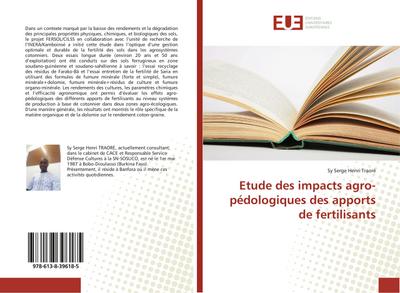 Etude des impacts agro-pédologiques des apports de fertilisants - Sy Serge Henri Traoré