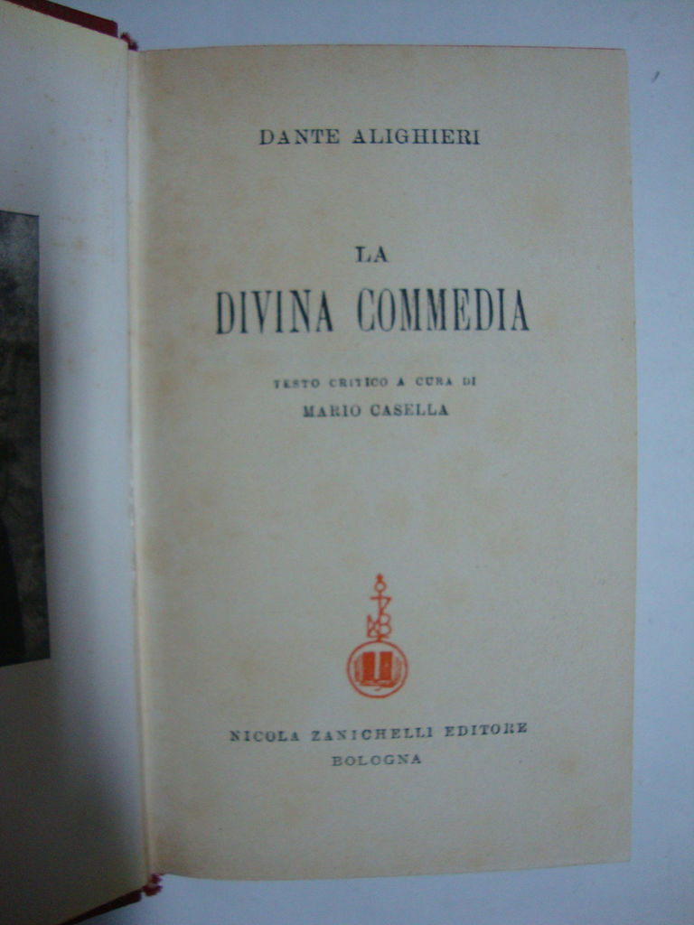 La divina commedia - Dante (Dante Alighieri)