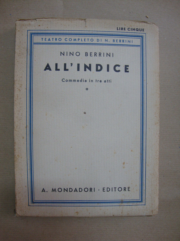 Abebooks All'indice