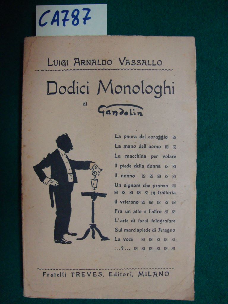 Abebooks Dodici Monologhi di Gandolin