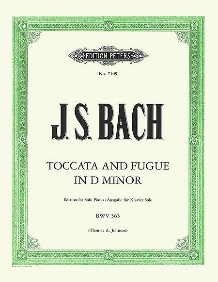 BACH - Tocata y Fuga en Re menor (BWV:565) para Piano (Johnson) by BACH:  (2010) Sheet&nbsp;Music | Mega Music