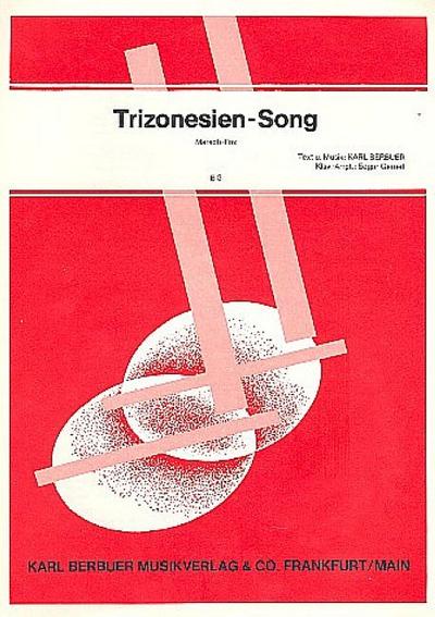 Trizonesien Song Einzelausgabegesang Und Klavier By Karl Berbuer