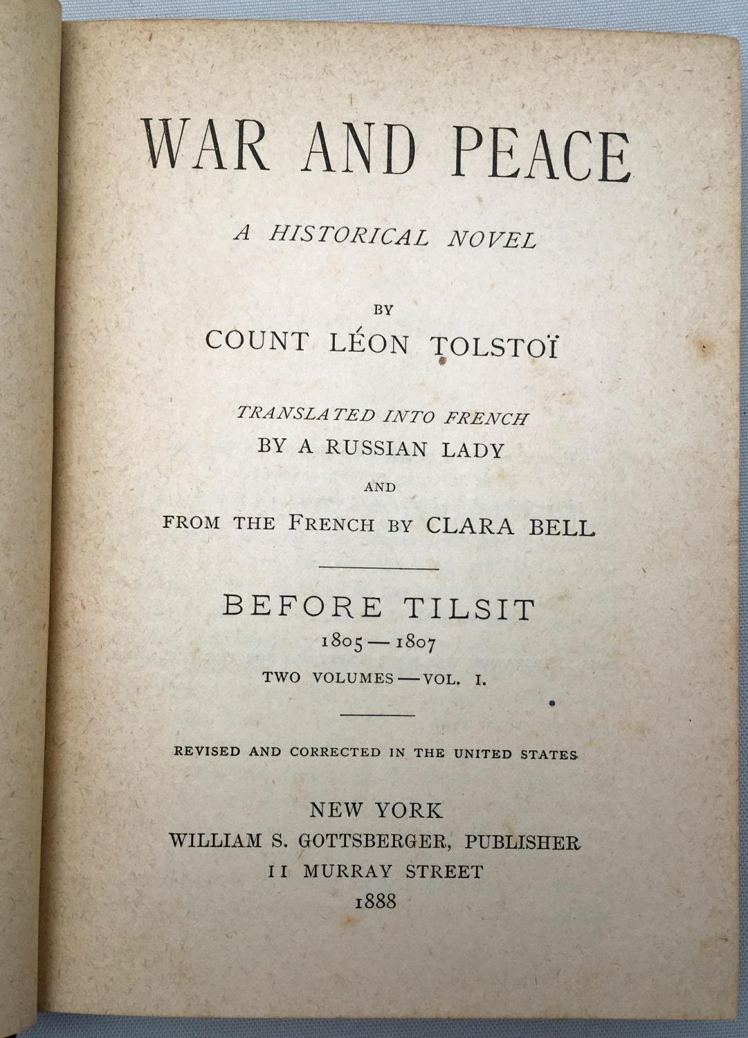 War and Peace: Before Tilsit, 1805-1807 Vol. I & II; The Invasion, 1807 ...