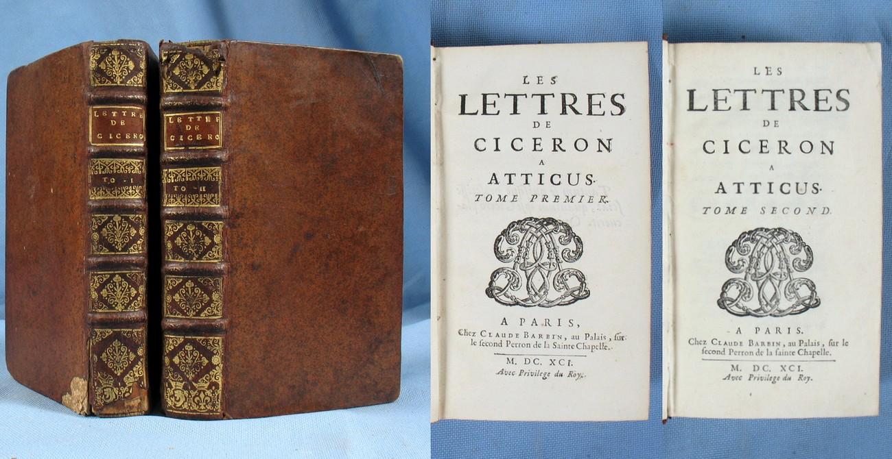 Lettres à atticus livre 3