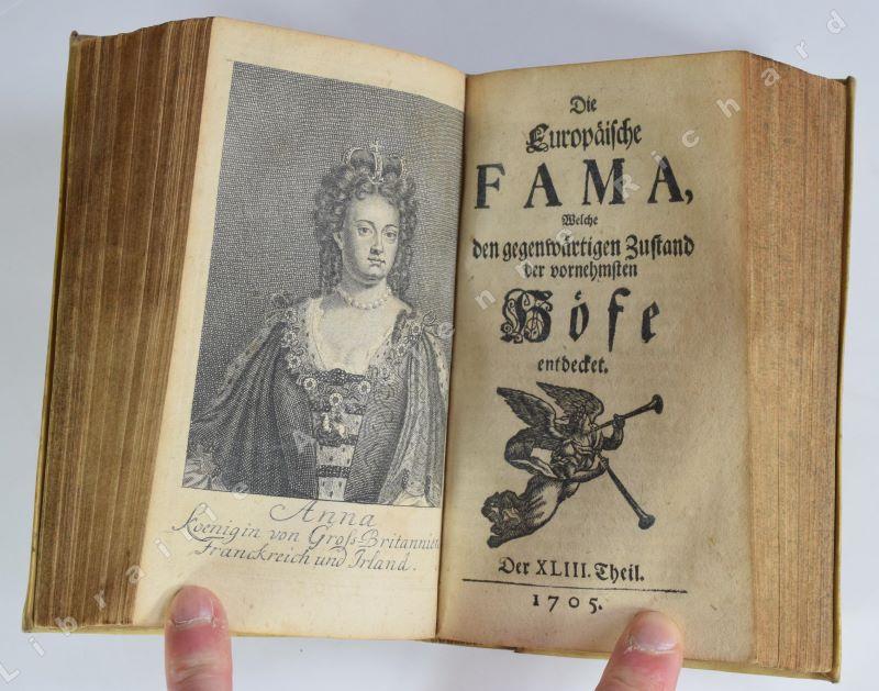 Die europäische Fama, Welche den gegenwärtigen Zustand der vornehmen Höfe endecket. Theil XXXVII. à Theil XLVIII. (SINOLD VON SCHÜTZ, Philipp Balthas