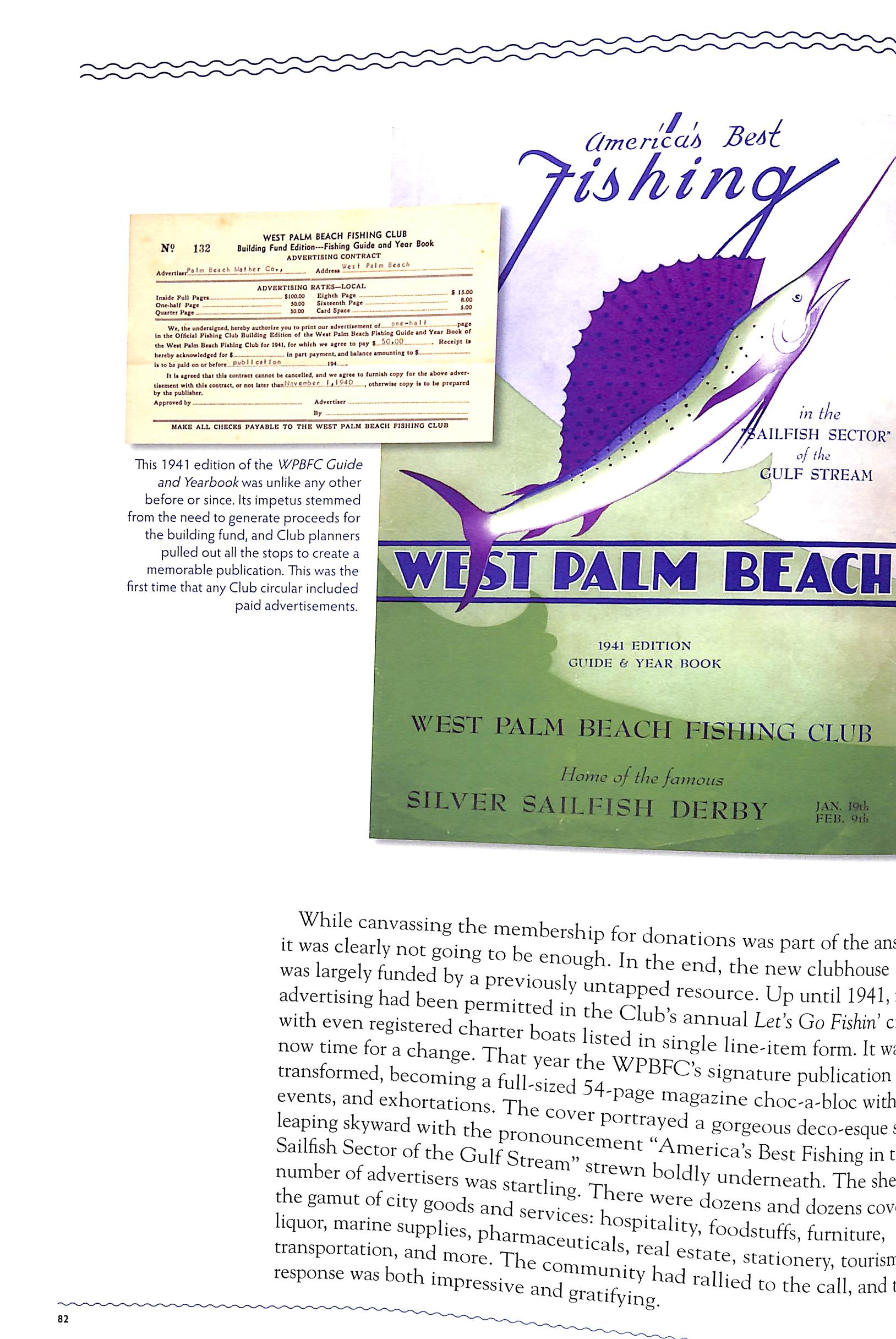 The West Palm Beach Fishing Club by Mike Rivkin | The Cary Collection