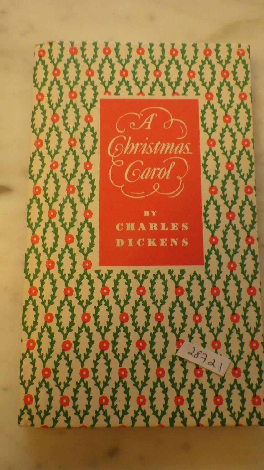 A Christmas Carol in Red, Green & White Dustjacket, all in the original ...
