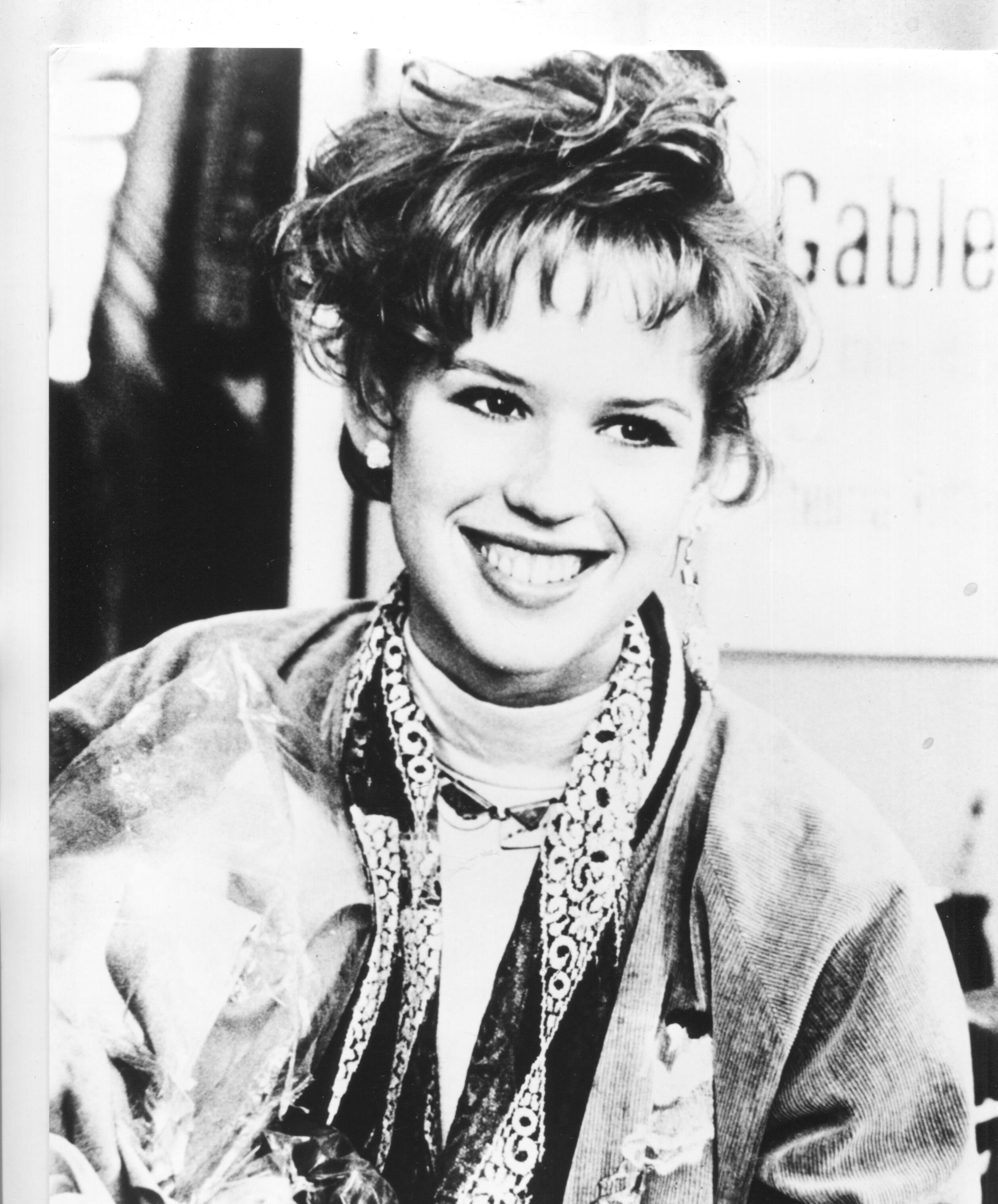 Pretty in PinkMolly RingwaldB&W8x10Still Photograph DTA Collectibles