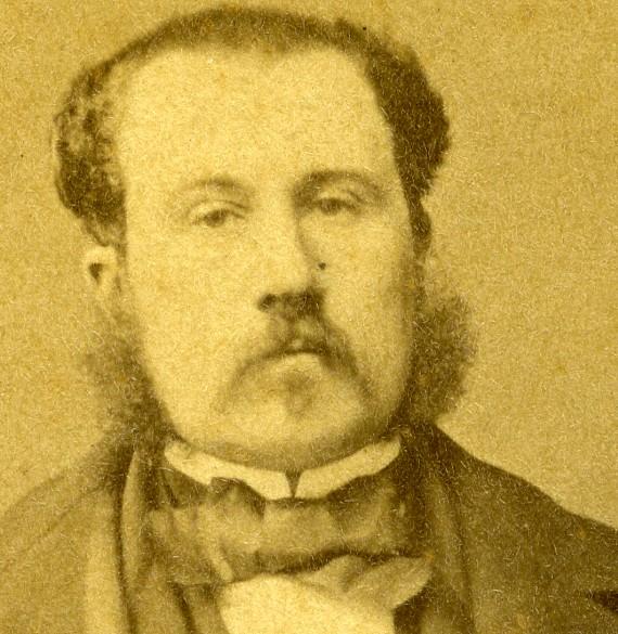 Photo Ancienne CDV Laval (Mayenne) – 1865 – Tirage Albumine – Bon état – Collection