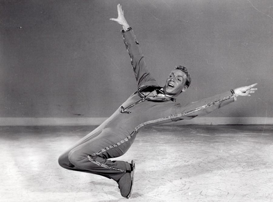 Bobby Blake Ice Skating Holiday On Ice Old Photo 1957 Photographie 