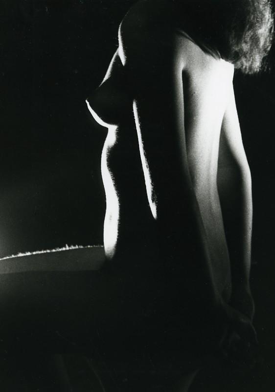 France Risque Nude Woman Solarization Old Deplechin Photo 1960 by A