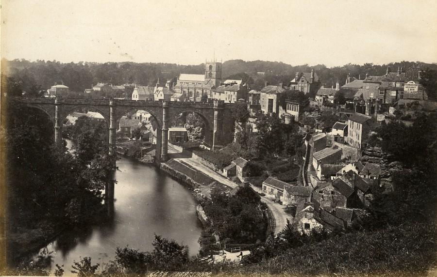 United Kingdom Rievaulx Abbey & Knaresborough 2 Old Photos Francis