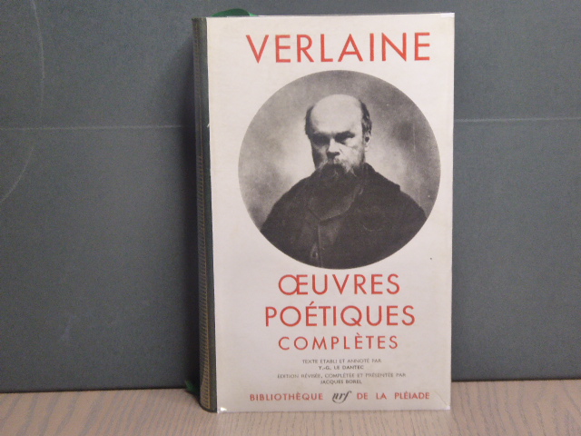 Oeuvres poétiques complètes. by VERLAINE Paul: (1957) | Tiré à Part