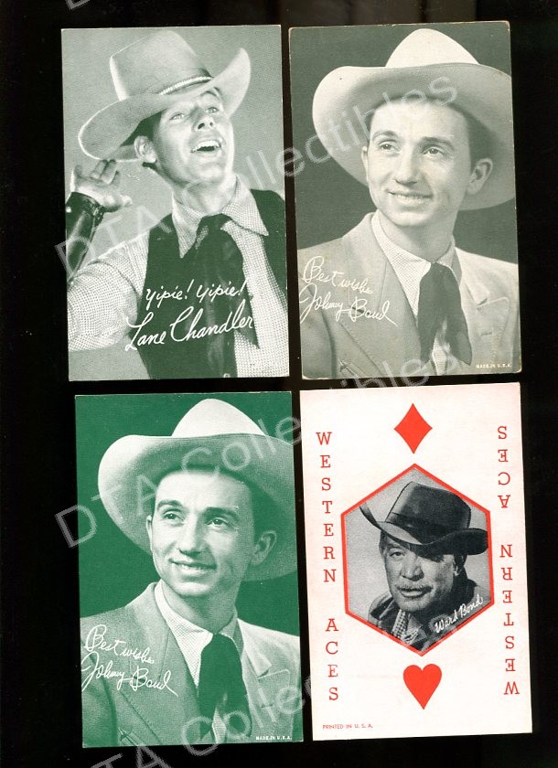 Johnny Boud Lane Chandler Ward Bond Arcade Card Western Fr G 1940 Fotografia Dta Collectibles