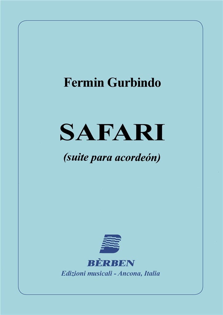 Gurbindo F Suite Safari Para Acordeon De Gurbindo F 1986 Partitura Mega Music