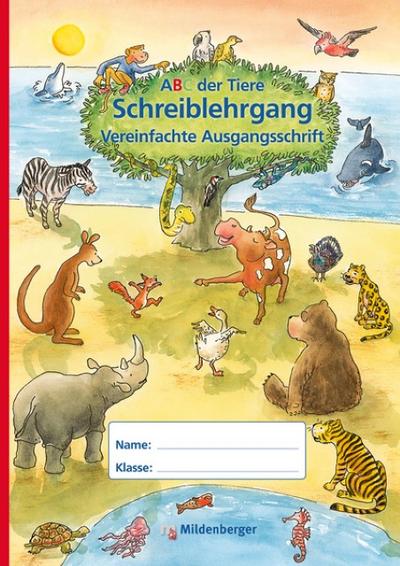 ABC der Tiere – Schreiblehrgang VA in Sammelmappe, Erstausgabe - Klaus Kuhn